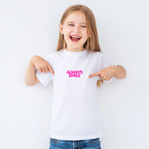 Kid's T-Shirt Always Smile