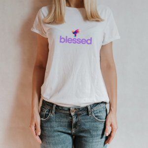 Baby Look Shirt Blessed